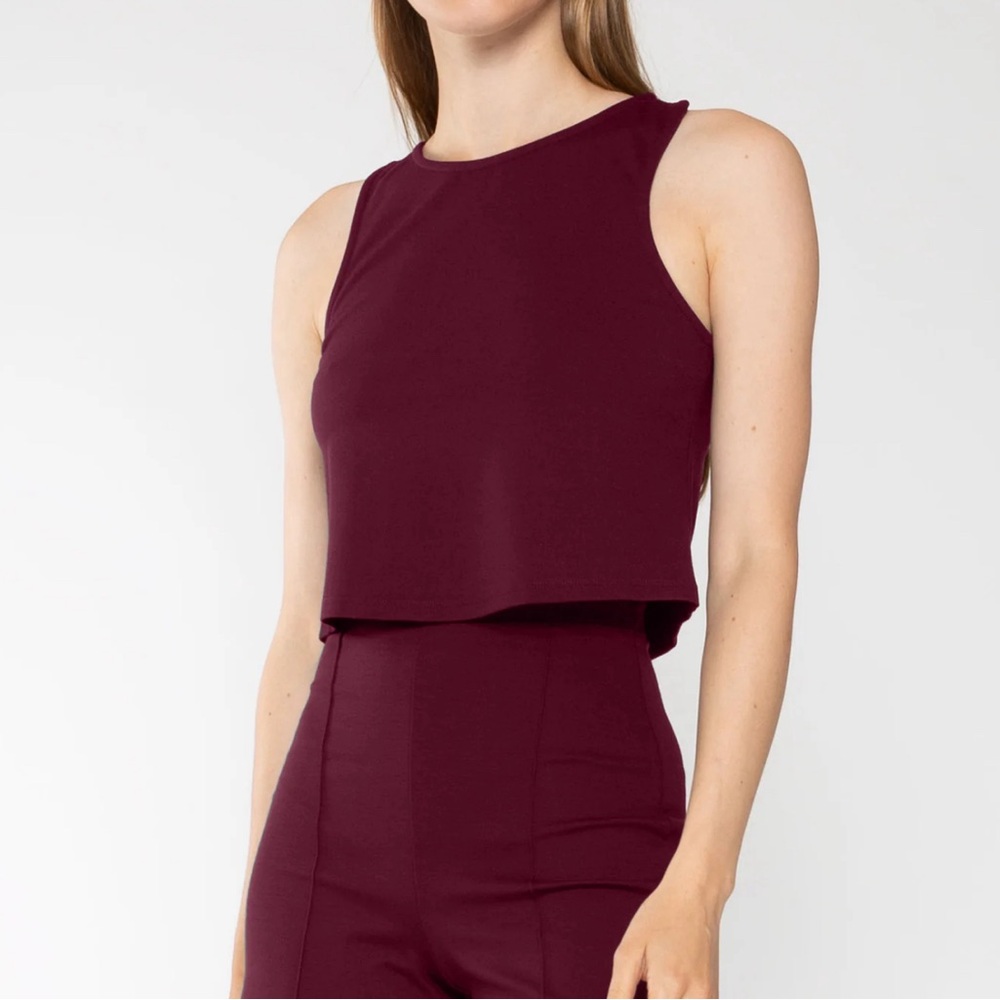 NWT Ripley Rader Ponte Knit Tank - Fuschia